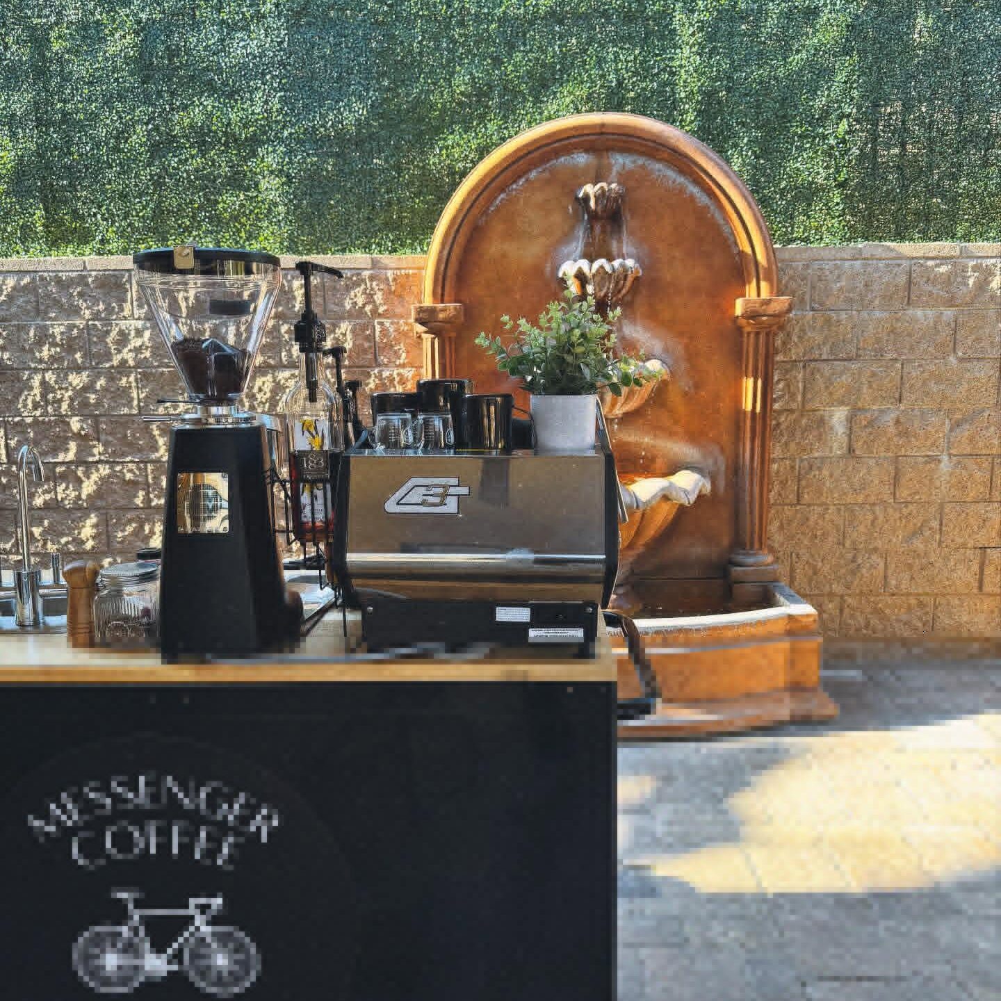 coffee cart at event